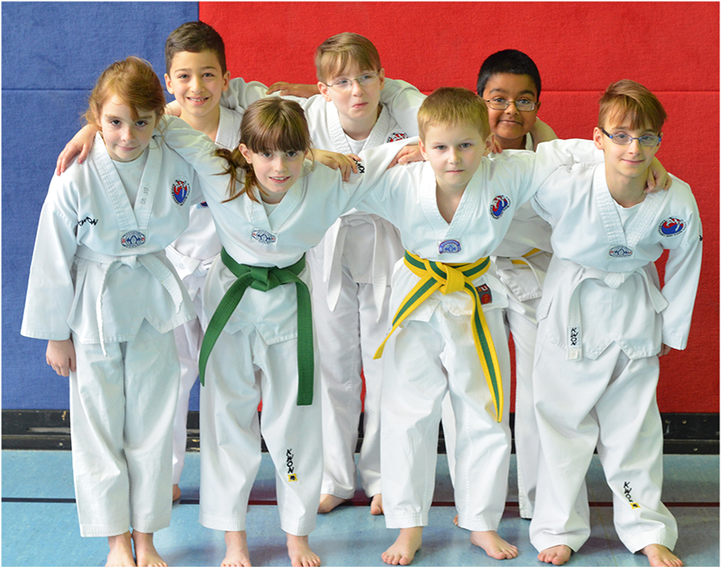 Taekwondotraining für Kinder und Jugendliche